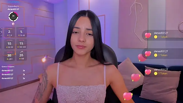 Snapshot of HannahJamesX chatting on 02-05-25, 09:50 HannahJamesX online show from 02-05-25, 09:50