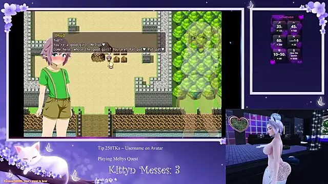 Snapshot of SassyKittyn chatting on 02-14-25, 09:24 SassyKittyn online show from 02-14-25, 09:24