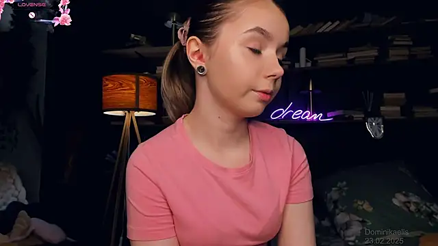 Snapshot of DominikaElis chatting on 02-23-25, 07:38 DominikaElis online show from 02-23-25, 07:38