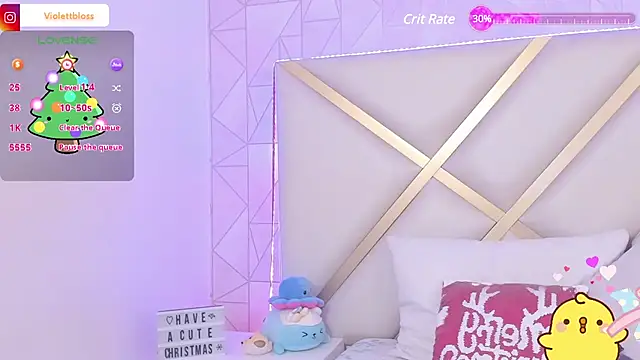 Violettbloss online show from 12-20-24, 10:22