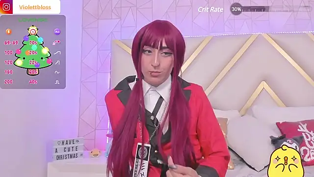 Violettbloss online show from 12-24-24, 02:10