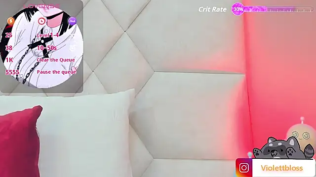 Violettbloss online show from 09-20-25, 03:07