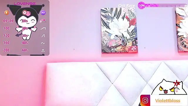 Violettbloss online show from 09-23-25, 03:31