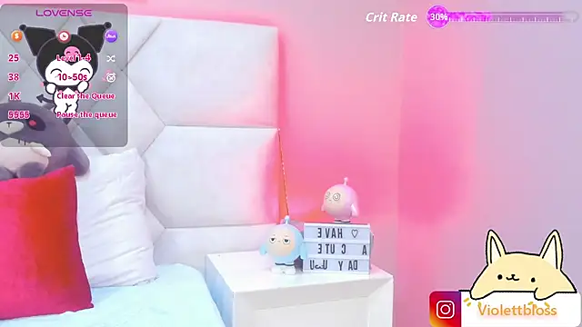 Violettbloss online show from 09-26-25, 03:10