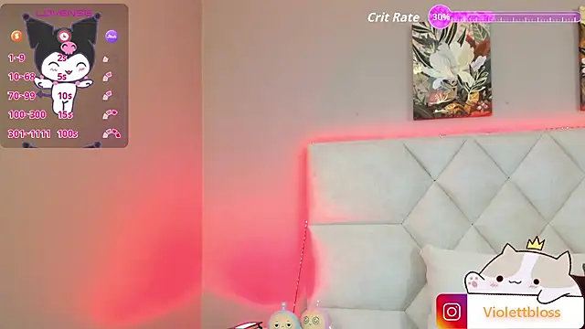 Violettbloss online show from 10-01-25, 03:34