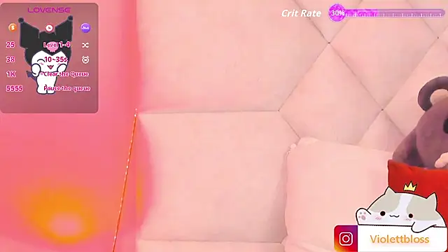 Violettbloss online show from 10-02-25, 03:13