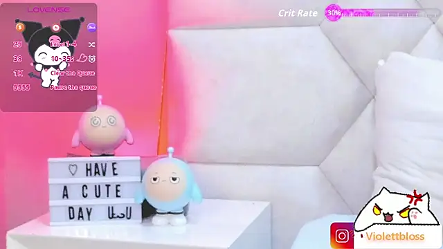 Violettbloss online show from 10-08-25, 03:26