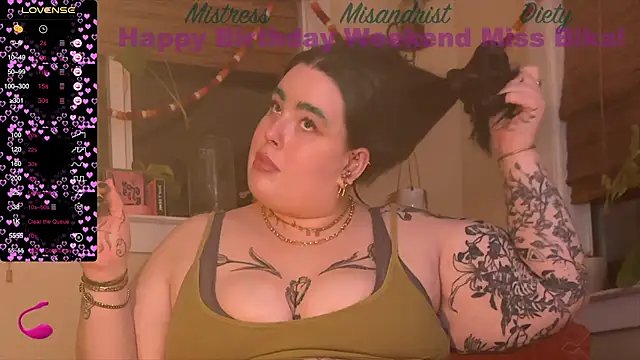 MissBika online show from 01-15-25, 02:27