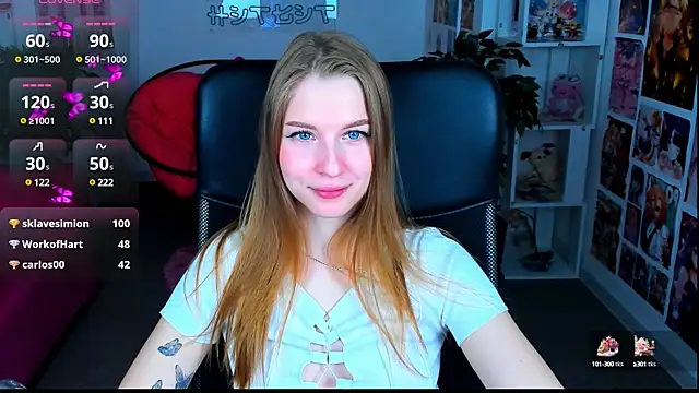 CuteMousee online show from 01-30-25, 08:43