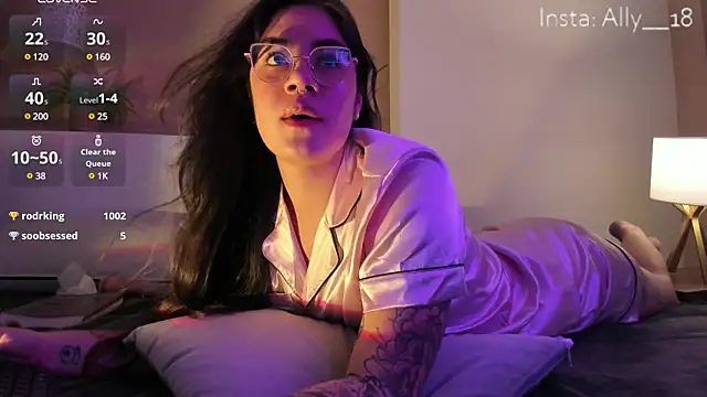 Ally addams online show from 02-11-25, 09:31