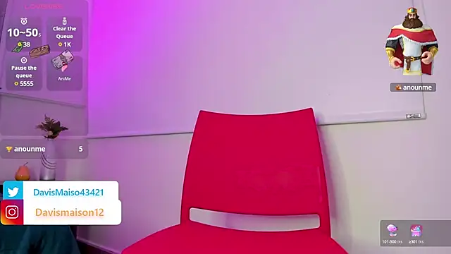 Maisondavis  online show from 03-12-25, 12:42