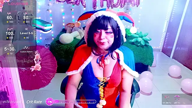 MilkyXSakura online show from 02-13-25, 03:39