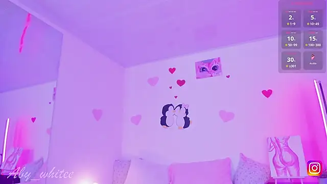 Snapshot of AbyWhitee chatting on 02-23-25, 09:11 AbyWhitee online show from 02-23-25, 09:11