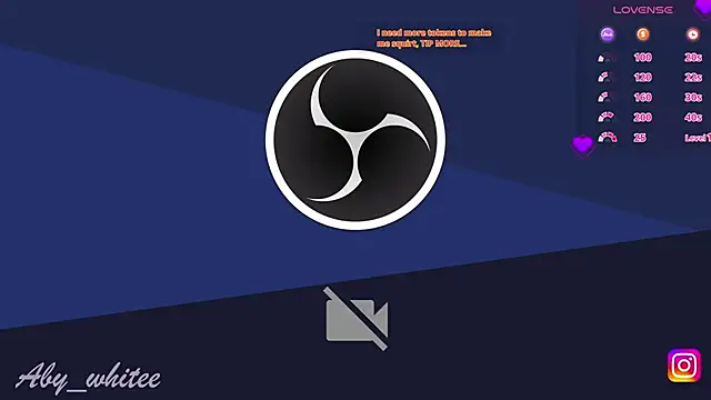 Snapshot of AbyWhitee chatting on 10-18-25, 12:57 AbyWhitee online show from 10-18-25, 12:57