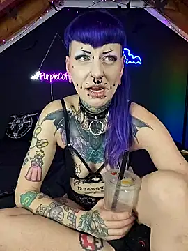 Purple Coffin666 online show from 03-15-25, 09:16