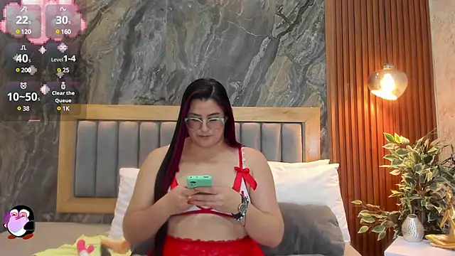 Snapshot of BellaPeers_ chatting on 02-27-25, 02:21 BellaPeers online show from 02-27-25, 02:21