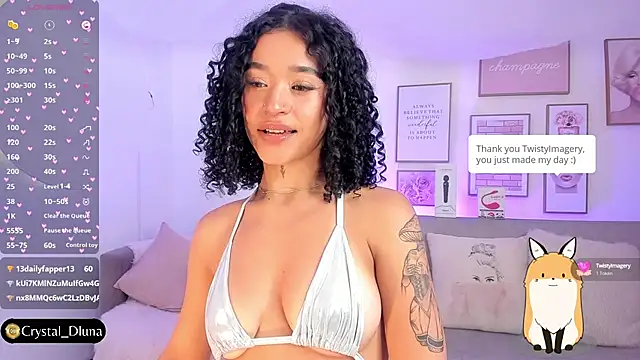 Crystal Dluna online show from 01-23-25, 03:32