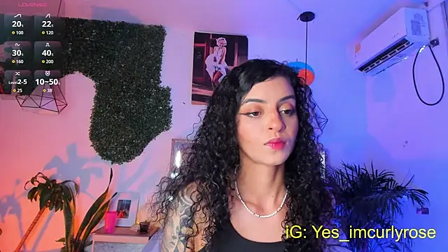 CurlyRose   online show from 09-10-25, 10:10