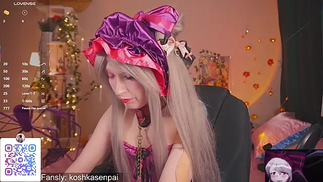 Snapshot of koshkasenpai chatting on 10-22-25, 12:05 koshkasenpai online show from 10-22-25, 12:05