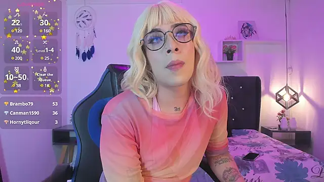 Nyx  Blackwood online show from 01-14-25, 03:53