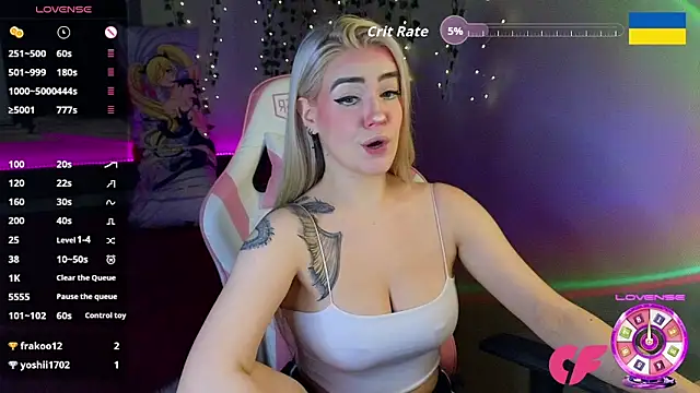 Snapshot of RedVelveten chatting on 10-05-25, 10:40 RedVelveten online show from 10-05-25, 10:40