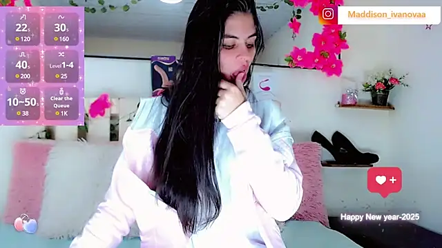 Snapshot of Madisson_Ivanova chatting on 01-05-25, 05:09 Madisson Ivanova online show from 01-05-25, 05:09