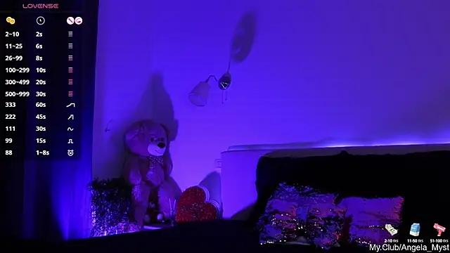 Angela Myst online show from 10-12-25, 12:15