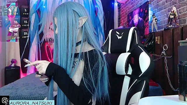 Aurora Natsuki online show from 01-19-25, 07:47