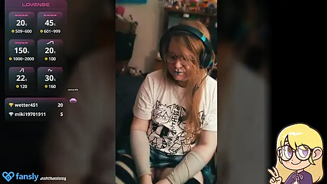 AshThaSissy online show from 12-19-24, 01:18