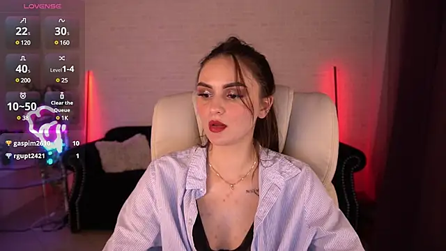 Snapshot of MilashaLovely chatting on 01-27-25, 09:55 MilashaLovely online show from 01-27-25, 09:55