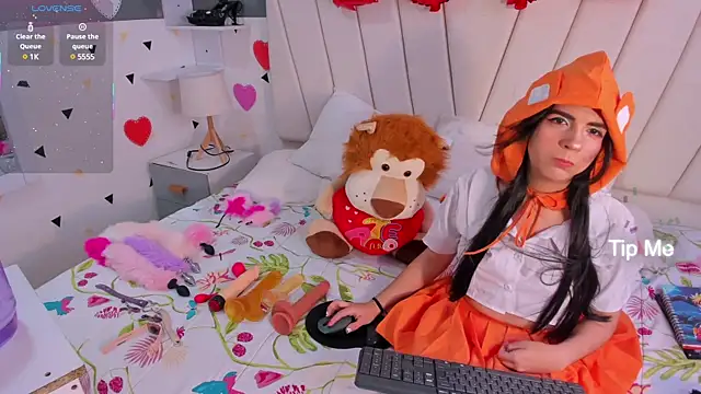 Snapshot of MorganitaX chatting on 02-23-25, 01:10 MorganitaX online show from 02-23-25, 01:10