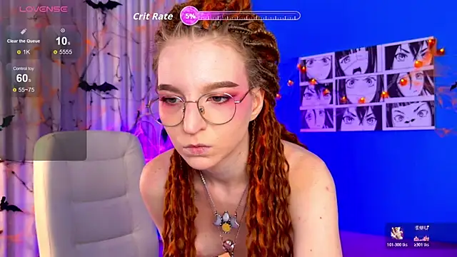Snapshot of VioletShine chatting on 10-18-25, 12:50 VioletShine online show from 10-18-25, 12:50