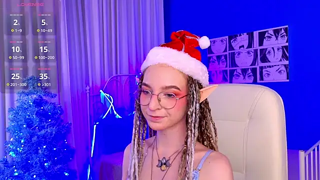 VioletShine online show from 12-17-25, 01:28