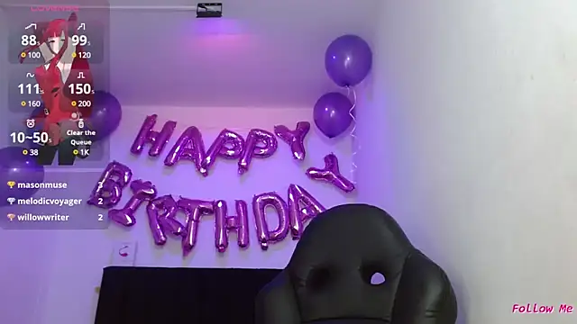 CelesteAyase online show from 03-13-25, 04:05