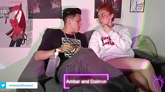 Snapshot of Ambar_and_daimon_ chatting on 09-09-25, 10:59 Ambar and daimon online show from 09-09-25, 10:59