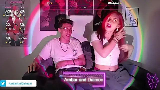 Snapshot of Ambar_and_daimon_ chatting on 09-16-25, 10:05 Ambar and daimon online show from 09-16-25, 10:05