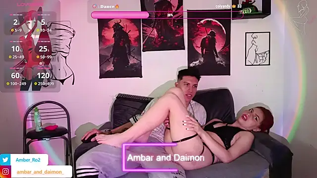 Snapshot of Ambar_and_daimon_ chatting on 09-19-25, 07:03 Ambar and daimon online show from 09-19-25, 07:03