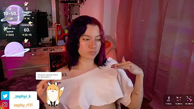 Snapshot of _zephyr_ chatting on 01-23-25, 09:50  zephyr  online show from 01-23-25, 09:50