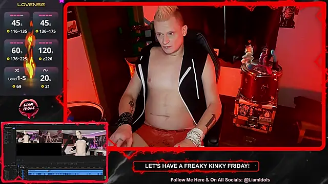 LiamIdols online show from 01-20-25, 08:07