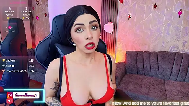 Aurora thomas  1 online show from 02-11-25, 04:56