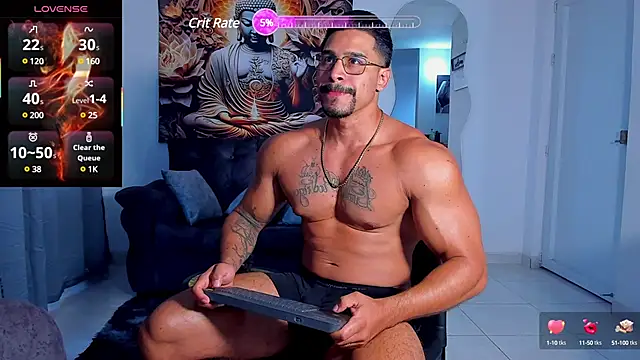 Valentino Dosantos  online show from 03-19-25, 12:23