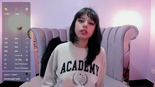 Seren Bleck online show from 02-27-25, 05:34