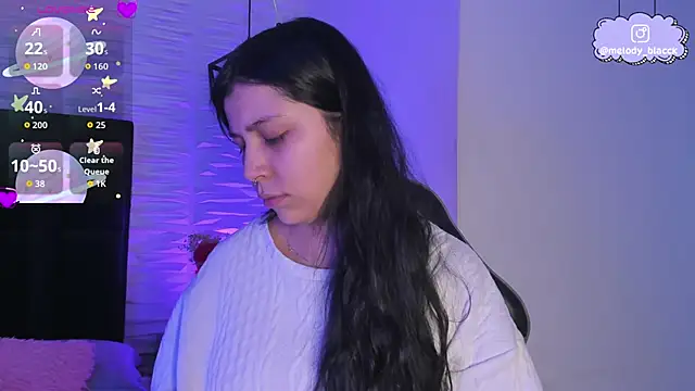 Melody Black  online show from 12-17-25, 08:37