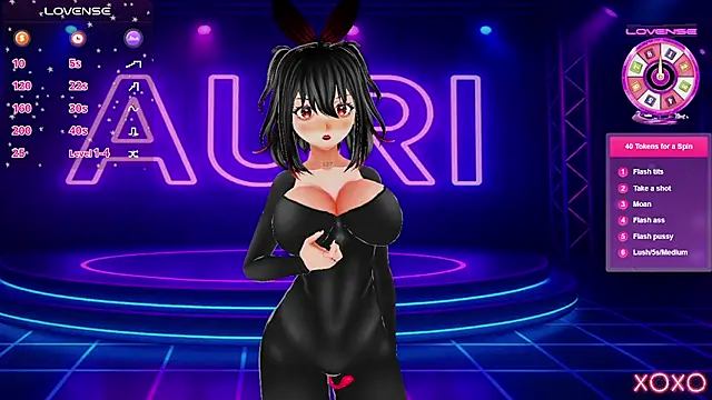 Auri Hikaru online show from 09-12-25, 10:10