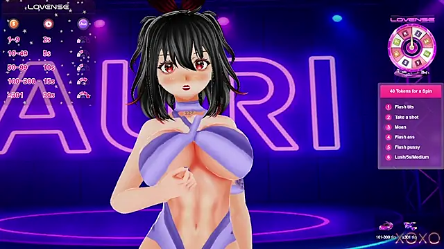 Auri Hikaru online show from 10-01-25, 04:35