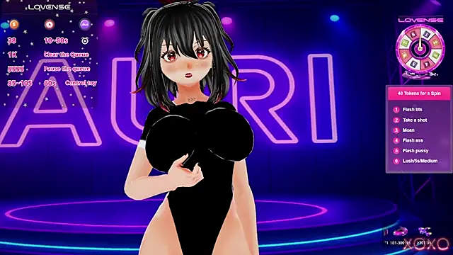 Auri Hikaru online show from 11-10-25, 04:28