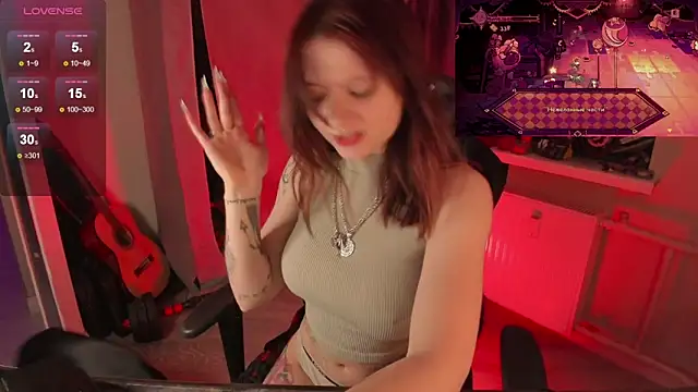 Snapshot of Melante chatting on 02-14-26, 10:50 Melante online show from 02-14-26, 10:50