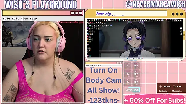 nevermakeawish online show from 04-01-26, 09:54