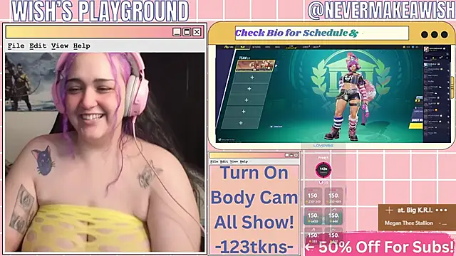 nevermakeawish online show from 04-19-26, 10:36