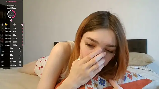 Snapshot of RedheadMisty chatting on 10-13-25, 10:15 RedheadMisty online show from 10-13-25, 10:15